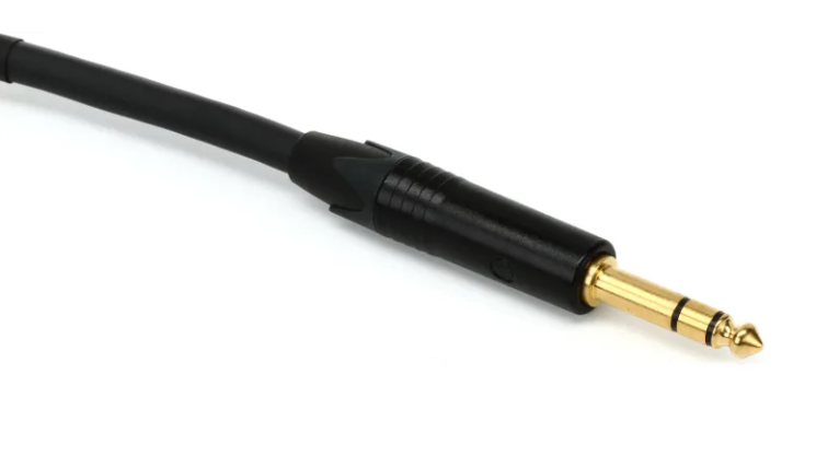 Mogami Gold Insert TS Cable - 1/4-inch TRS Male to Dual 1/4-inch TS Male - 6 foot