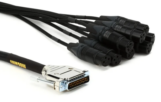 Mogami Gold DB25-XLRF 8-channel Analog Interface Cable - 5'
