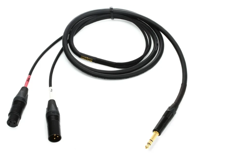 Mogami Gold Insert XLR Cable - 1/4-inch TRS Male to XLR Male/Female - 6 foot