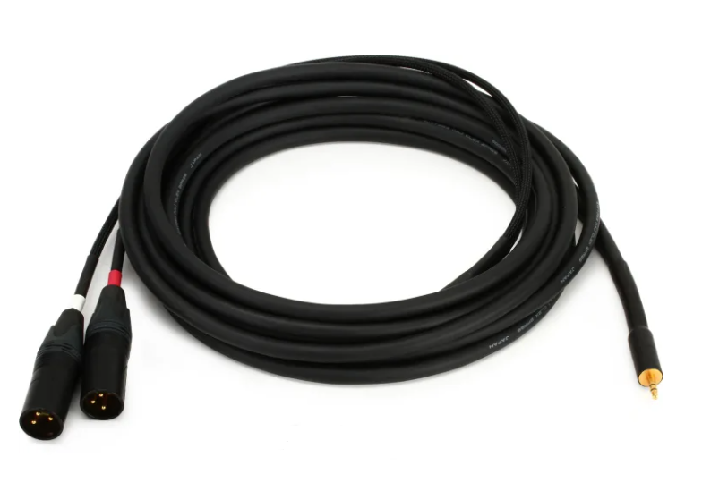 Mogami Gold 3.5mm TRS Male to Dual XLR Male Left/Right - 10-foot