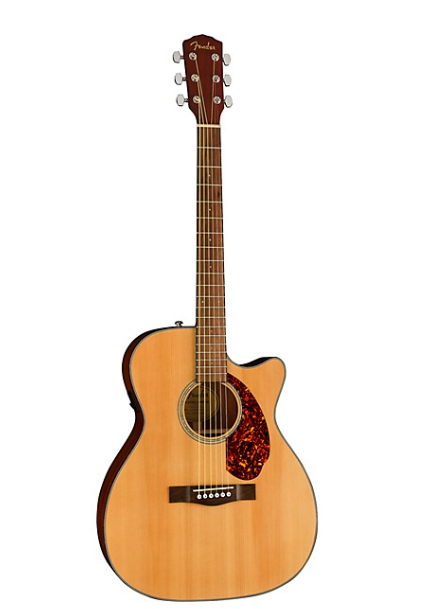 Fender CC-60SCE Concert Limited-Edition Acoustic-Electric Guitar Satin Natural