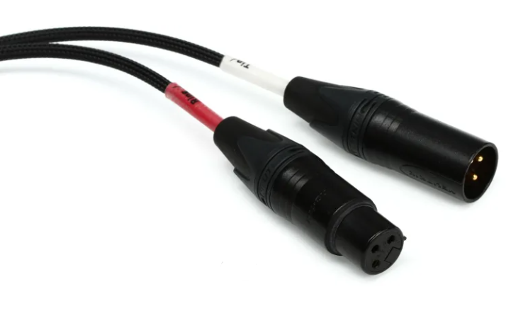 Mogami Gold Insert XLR Cable - 1/4-inch TRS Male to XLR Male/Female - 6 foot