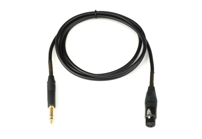 Mogami Gold TRSXLRF-06 Balanced XLR Female to 1/4-inch TRS Male Patch Cable - 6 foot Demo