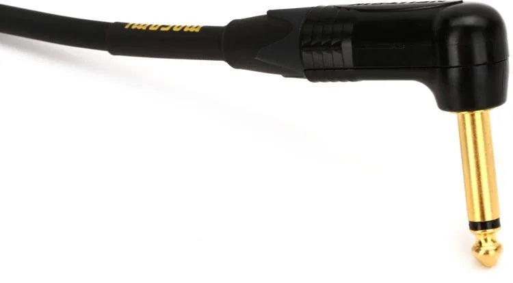 Mogami Gold Instrument RR Right Angle to Right Angle Instrument Cable - 18 foot