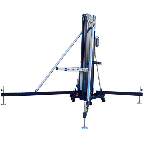 ProX FANTEK Spain Compact Front-Loading Lifting Line Array Systems Tower (22' Max Height, 992 lb Load Capacity)