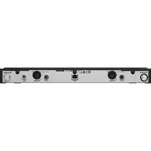 Shure SLXD24D/B58 Dual-Channel Digital Wireless Handheld Microphone with Beta 58 Capsules (G58: 470 to 514 MHz)