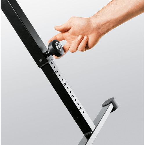 K&M 18810 Omega Table-Style Keyboard Stand Black