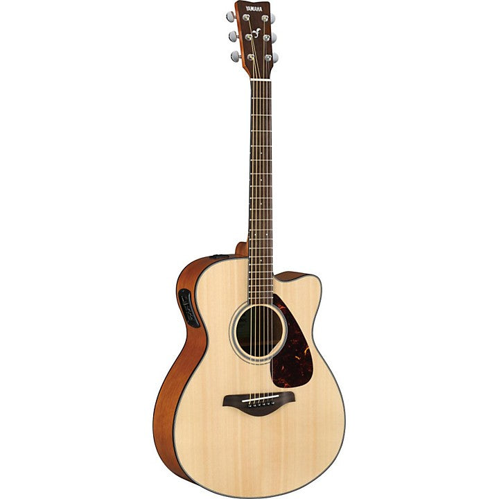 Yamaha FSX800C Small Body Acoustic-Electric Guitar Natural