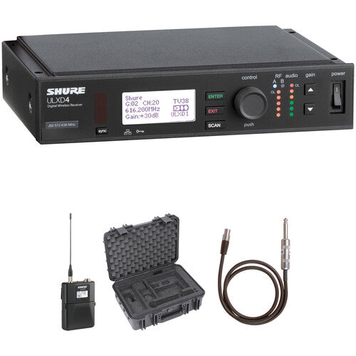 Shure ULX-D Digital Wireless Bodypack Instrument Kit
